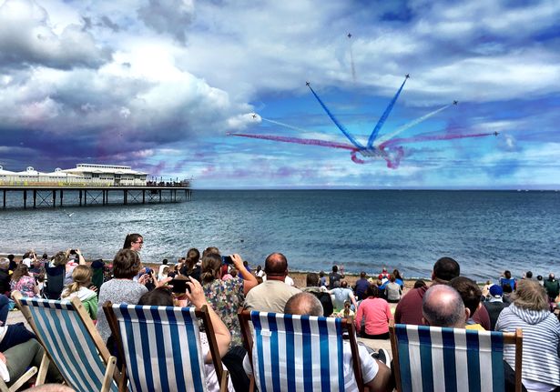 Red Arrows at Torbay Airshow 2017 4